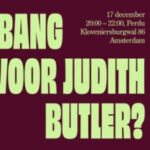 Tip van SW*IP: Event over Judith Butler 17 december 2024